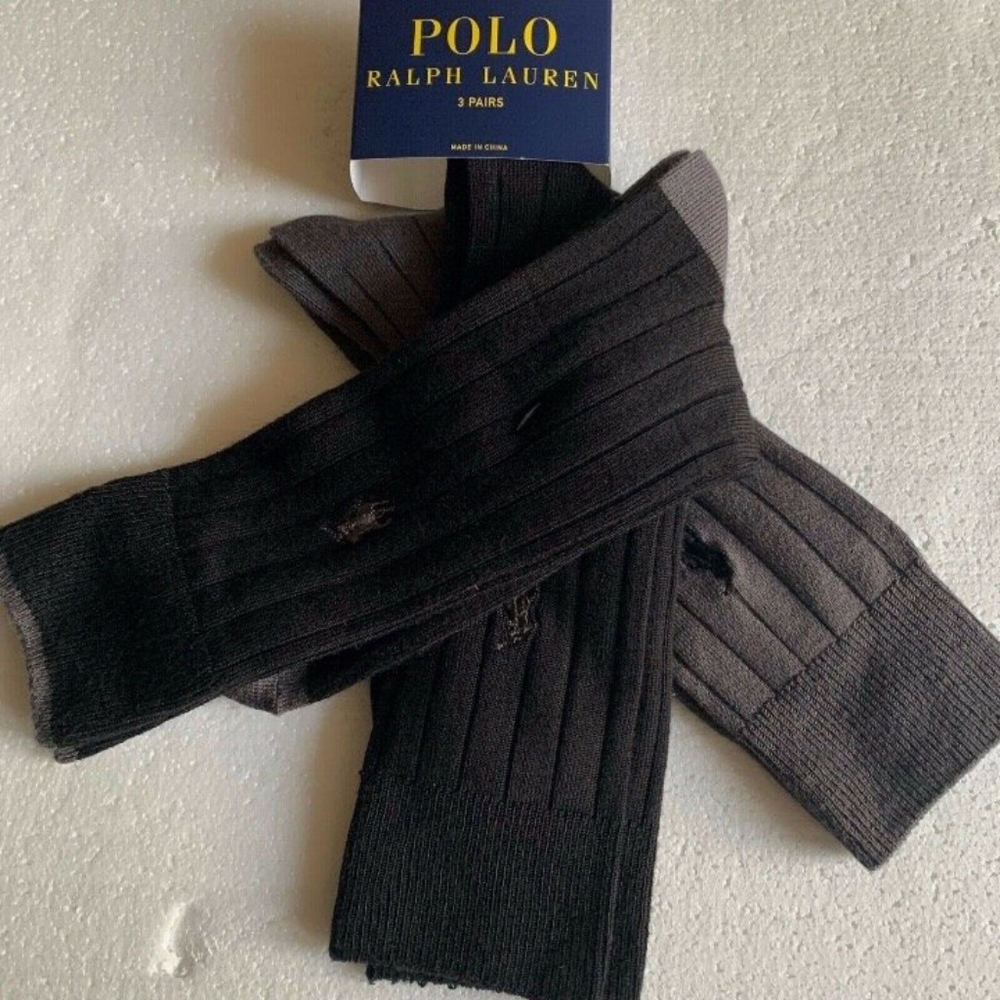Polo Ralph Lauren Dress Socks Men's 10-13 Shoes